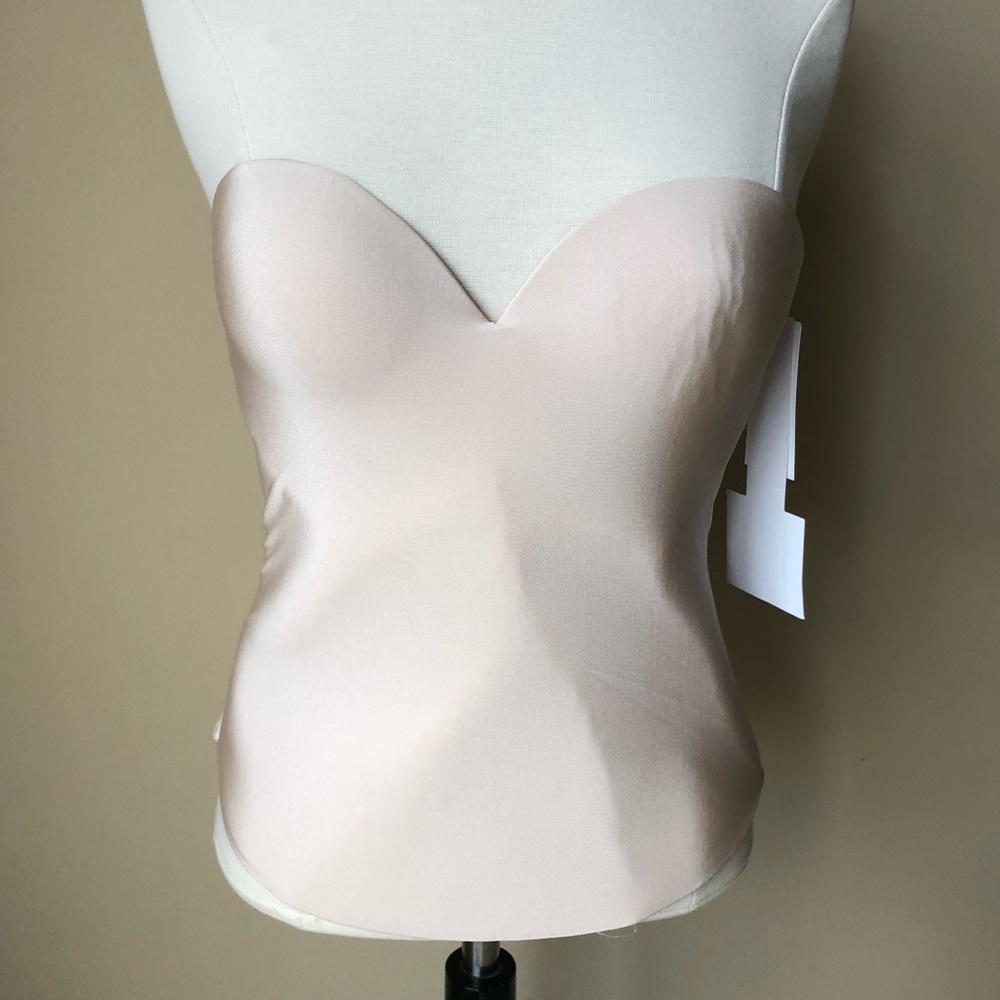 Bustier, bridal support, nude colour, corset , well made bra.